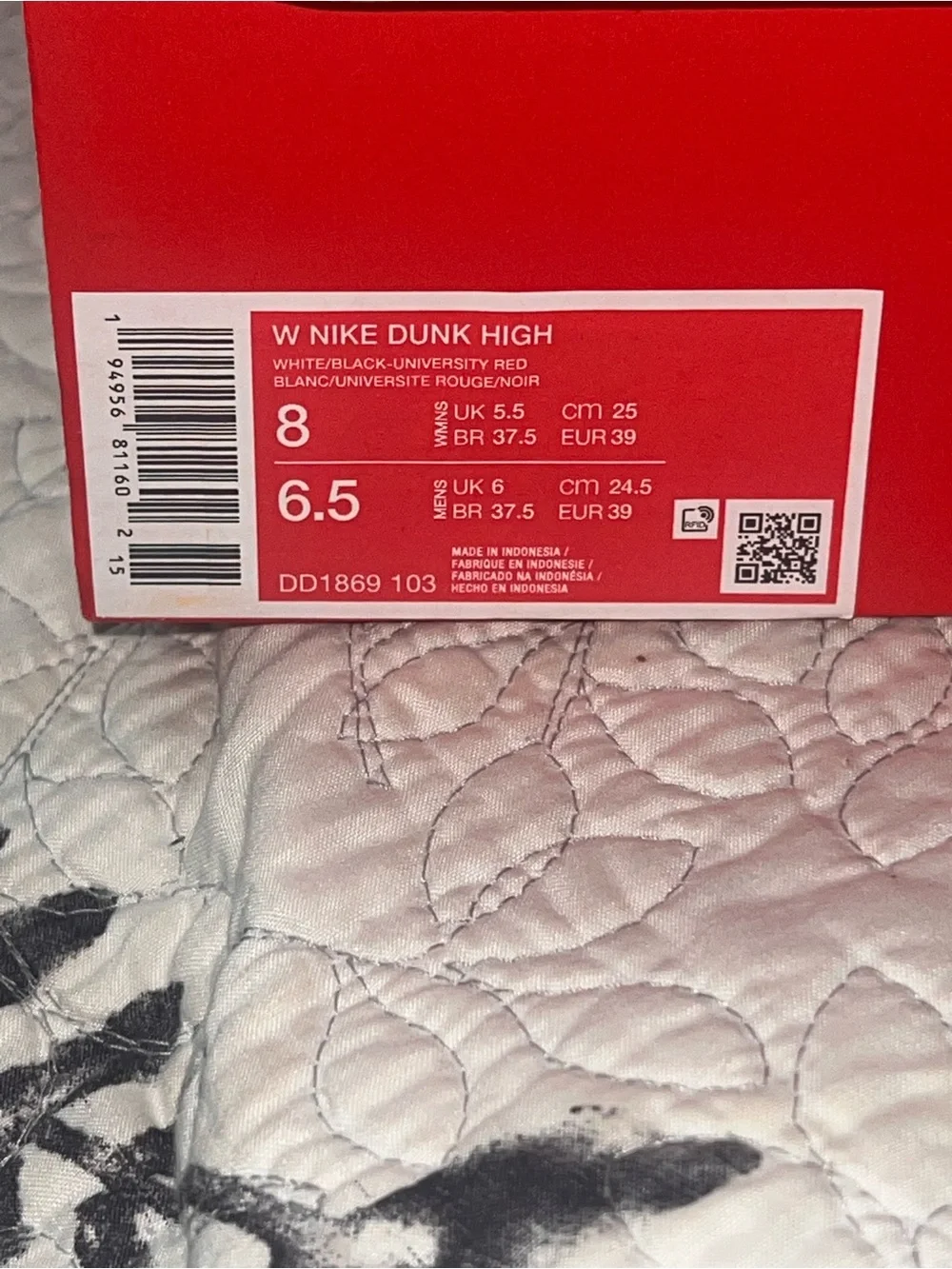 NEW Nike Dunk Hightop - Picture 7 of 8